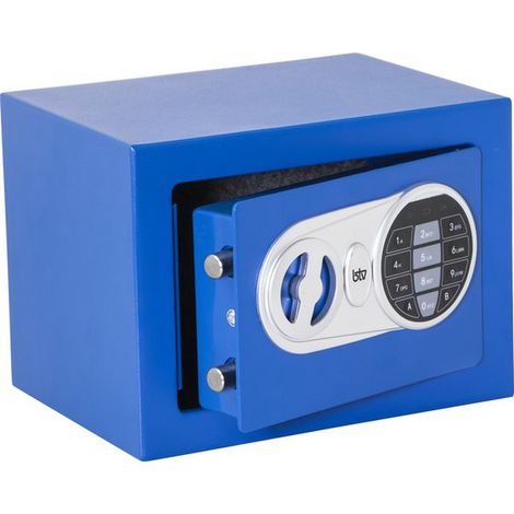CASSAFORTE MINIBANK BLU - 23X17X16CM