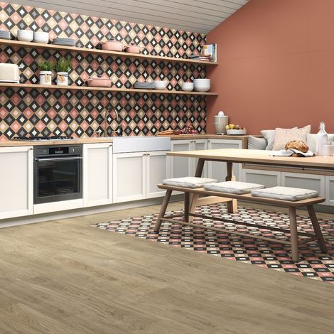 Carrelage Imitation Carreaux de Ciment DAHLIA Jasmine Day 15x15cm (1/3)