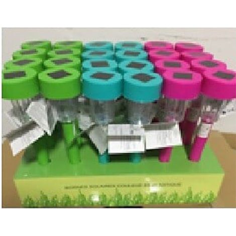 Borne solaire couleur h35cm