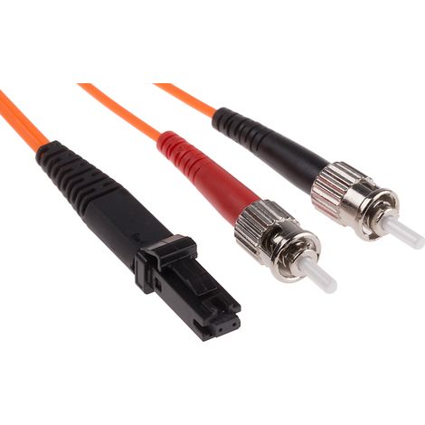 Câble fibre optique RS PRO 3m Avec connecteur / ST, OM1 Multi-mode ( Prix pour 1 )