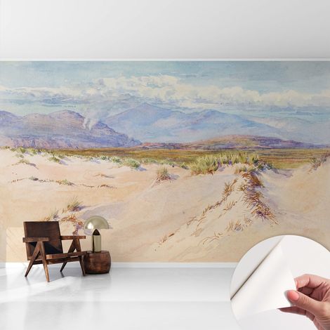Carta da parati adesiva - fotomurale - facile da applicare - per la soggiorno - camera da letto - Paesaggio desertico 416x254 cm (1/5)