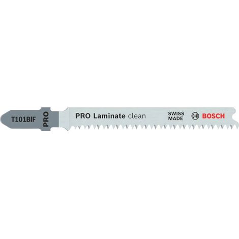 Bosch T 101 BIF lama per seghetto alternativo grigia confezione da 5 pezzi