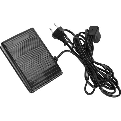 Sewing Machine Foot Pedal MultiFunction Controller 3 Pin Plug with 2m/6.6ft Cord Length(EU Plug 220V ) (1/5)