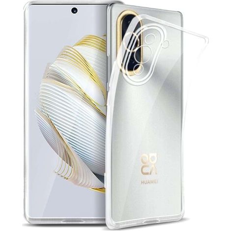 Transparente Schutzhülle gegen Vergilbung für Huawei Nova 10, ultradünne, weiche TPU-Hülle, stoßfest, kompatible Silikonhülle, schlank und langlebig (1/5)