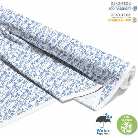 TESSUTI DECORATIVI PER ESTERNI OXFORD - Motivo Cocktail DX8346 (1/5)