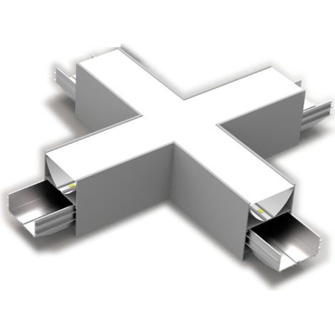 Conexión Luminosa en forma de X para Barra Lineal Led 4000k