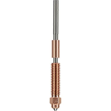 Hochleistungs-Druckdüse K1C aus Chrom-Zirkonium-Kupfer für Ender-3 V3 K1 Max 3D-Drucker (Hotend, 0,4 mm) (1/5)
