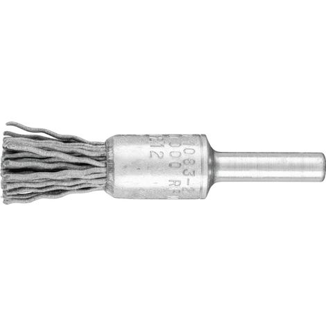 PFERD Pinselbürste ungezopft PBU Ø13 mm Schaft-Ø6 mm SiC-Filament-Ø0,90 Korn 180 (1/5)