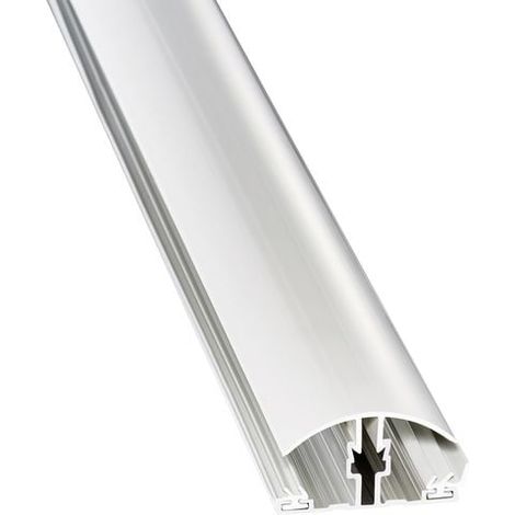 Gutta PVC Klemm-Verbindungsprofil 2500 mm weiß für 10, 16 mm Hohlkammerplatte Kunststoffbedachung (1/2)