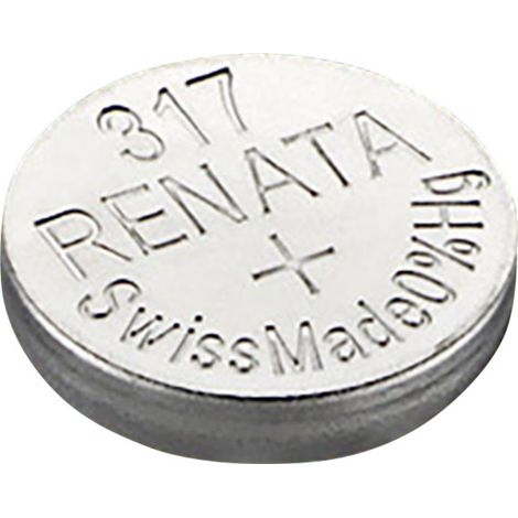 Renata Pile bouton 317 1.55 V 1 pc(s) 10.5 mAh oxyde d'argent (1/5)