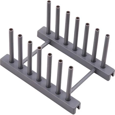 Organisateur de cuisine Pot couvercle support en acier inoxydable porte-cuillère Pot couvercle étagère cuisson plat support casserole couverture support cuisine accessoires gris
