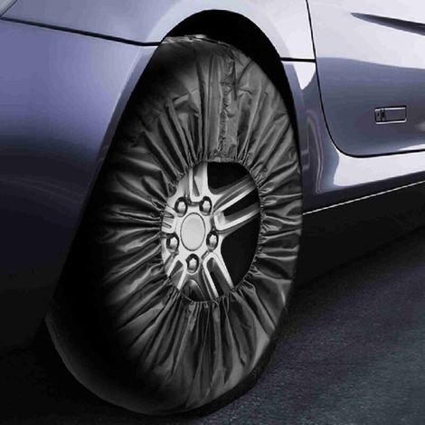 1 housse de pneu. housse de rechange étanche. protecteur de roue robuste pour voitures. SUV. camionnettes. camionnettes. convient aux pneus de 13 à 18 pouces. (1/4)