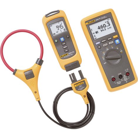 Fluke FLK-A3001 FC KIT Pince ampèremétrique, Multimètre numérique écran graphique, enregistreur de données CAT III 1000 V, CAT IV 600 V Affichag A744651 (1/3)