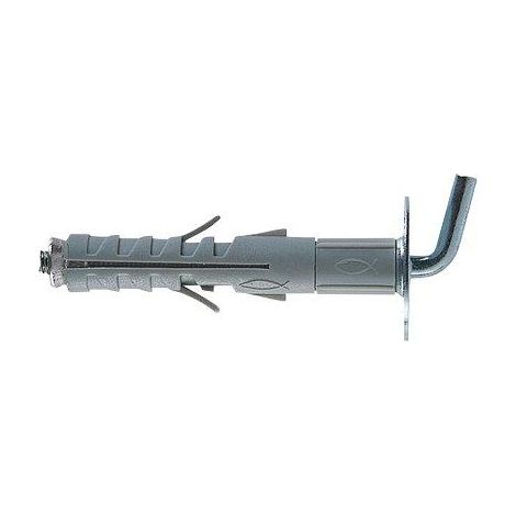 TASSELLO NYLON SB LUNGO GANCIO CORTO FISCHER - SB 12 L8 CF=PZ 50- 1 confezioni