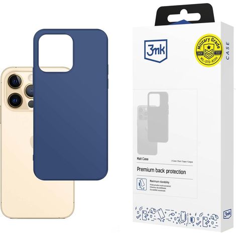 Funda mate 3mk azul para Apple iPhone 13 Pro