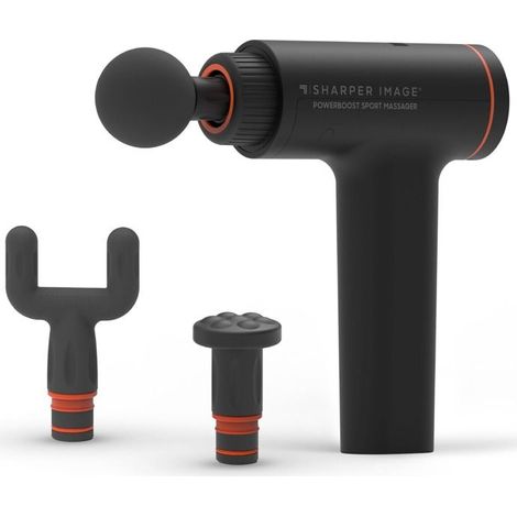 Masseur Sharper Image Pistolet de Massage Sport Noir