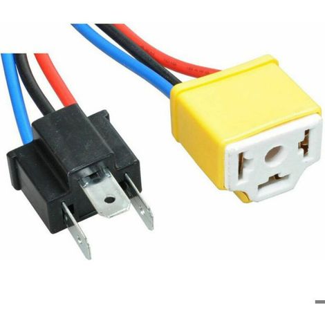Faisceau De Câblage - H4 - 12 V - Pour Phares Halogènes - Longueur 1,65 M - 1 Pièce (1/4)