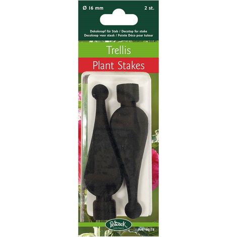 2 PUNTE DECORATIVE PER RECINZIONI PEACOCK GARDEN
