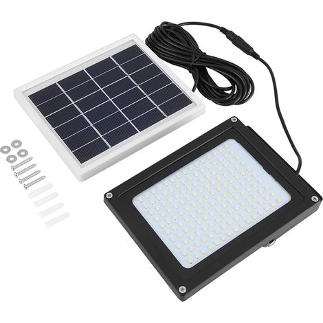 Eosnow Lampada da giardino da giardino da giardino per esterni alevato 150 a LED alimentata a LED. (1/5)