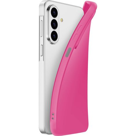 Cellularline Chroma Rubber Case Galaxy A27 Handyhülle Pink