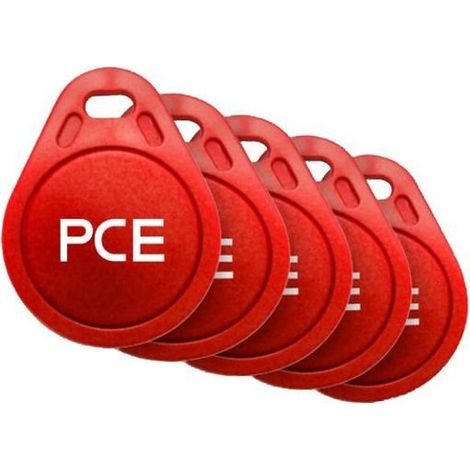 Multipack RFID MIT PCE LOGO (107956  SCHLÜSSELANH) - 5 Stück
