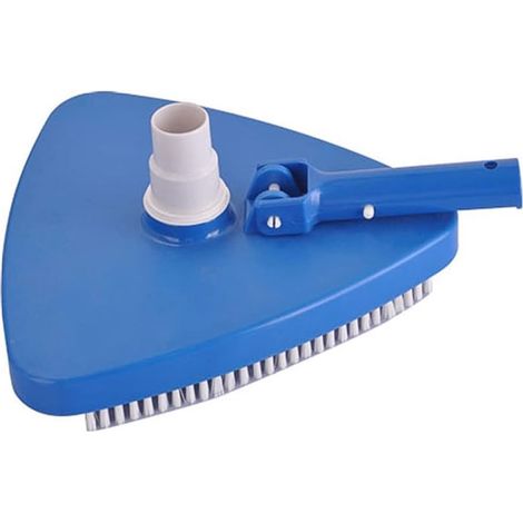 Brosse de nettoyage de piscine triangulaire, tête d'aspiration de piscine, disque d'aspiration, outil de nettoyage de piscine, tête d'aspiration de piscine (1 paquet) (1/5)