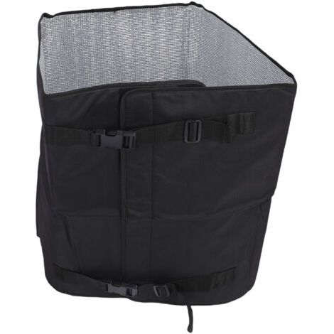 RHG Housse de protection pour ruche en tissu Oxford imperméable et coupe-vent, réglable et isolée (1/5)