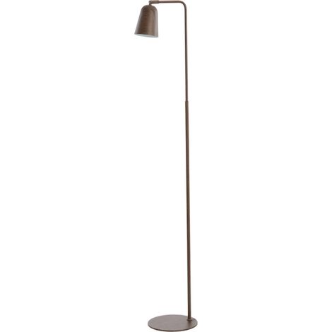 Light & Living - stehlampe - Salomo - braun - metall - leselampe