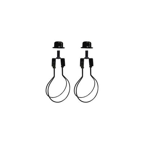 Lampenschirm und Glühbirnenadapter, 2er-Set, Clip-Adapter zur Befestigung von Lampenschirmen. – Crezuo (1/5)