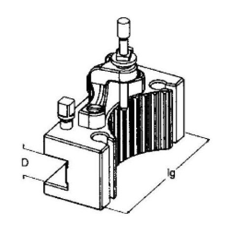 Douille pour porte-outil à serrage rapide TailleC CD32150 (1/3)