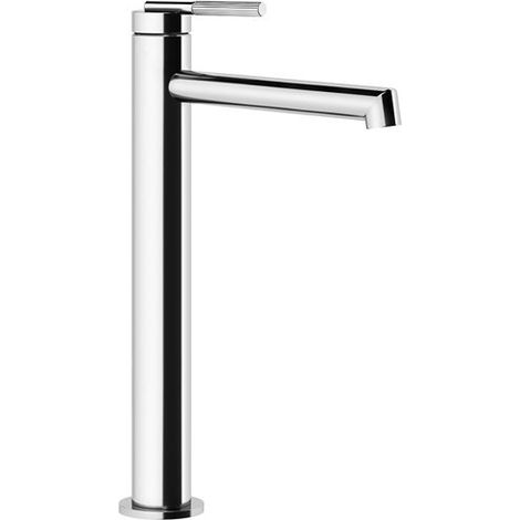 Mezclador monomando de lavabo Gessi Ingranaggio, versión alta,