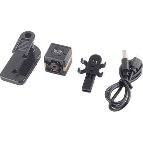 Caméra Mini sans fil 1080p HD avec vision nocturne infrarouge pour maison, extérieur, bureau (1/5)