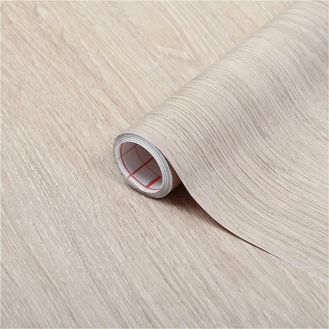 d-c-fix Pellicola Adesiva per mobili legno quercia rovere Santana calce marrone PVC plastica vinile impermeabile decorativa per cucina, armadio, porta carta rivestimento 45 x 200 cm (1/4)