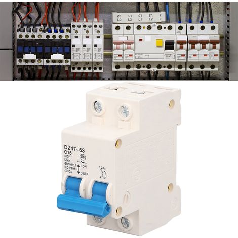 Miniatur-Leistungsschalter 2P 16A 220V für den Hausgebrauch (1/5)