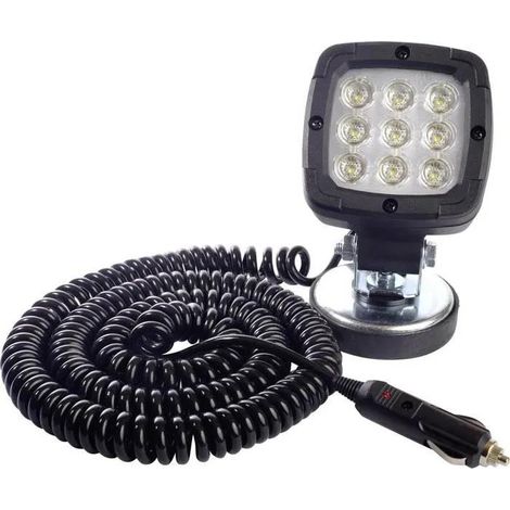 Fristom FT-036 lámpara portátil LED negra potente