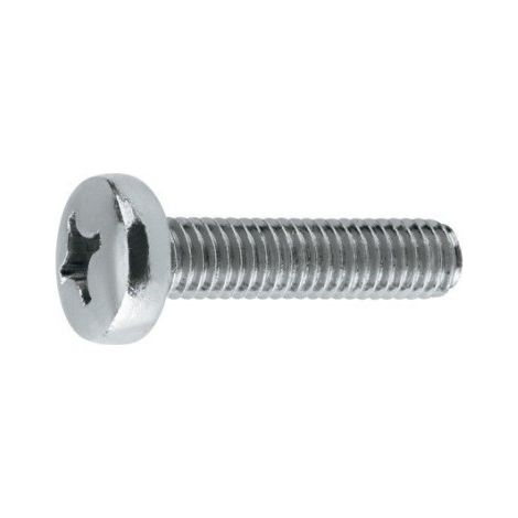 Tornillo Rosca Metrica 7985 04X040Mm Cincado Fontana 500 Pz