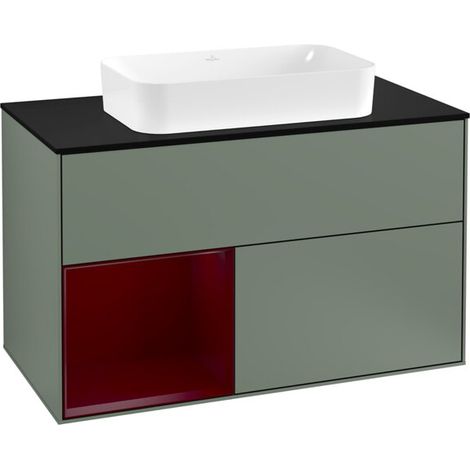 Villeroy & Boch G242HBGM Meuble sous-lavabo Finion G24 (1/2)