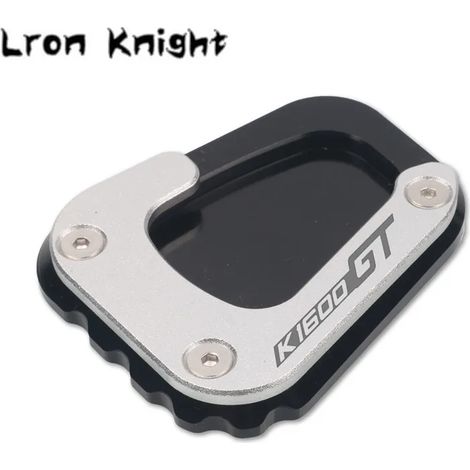 (K1600GT Noir) Compatible avec BMW K1600B K1600GT K1600GTL K1600 B GT GTL 2017-2023 2019 Béquille latérale CNC, extension et support. Maxpower (1/3)
