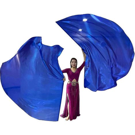 Set aus Lobpreis- und Anbetungstanzbannern, Tanzaccessoires, Kostüm für religiöse Aufführungen FAN0686(BU)