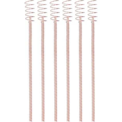 Antenne électroculture cuivre 12", kit jardinage bioélectrique, stimulation croissance plantes