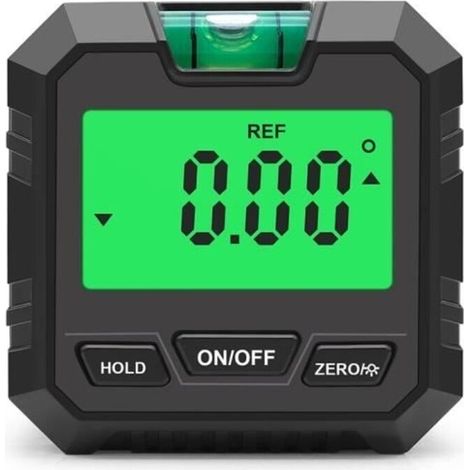 360-Degree Magnetic Digital Inclinometer, Level Box, Angle Gauge, Angle Detector, Proportional Base (1/4)