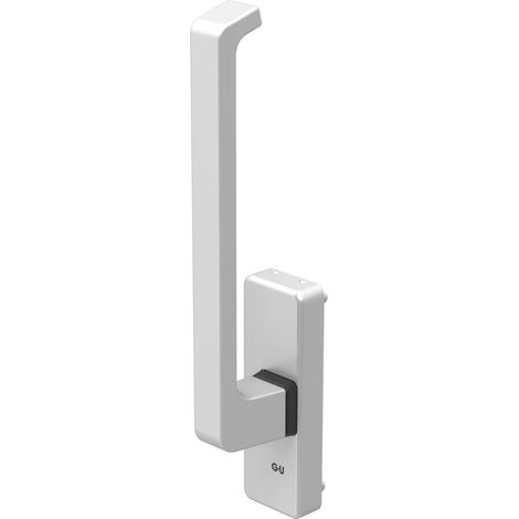 GU-966 Getriebe-Drehgriff DIRIGENT, Aussperrsicherung, silber, links