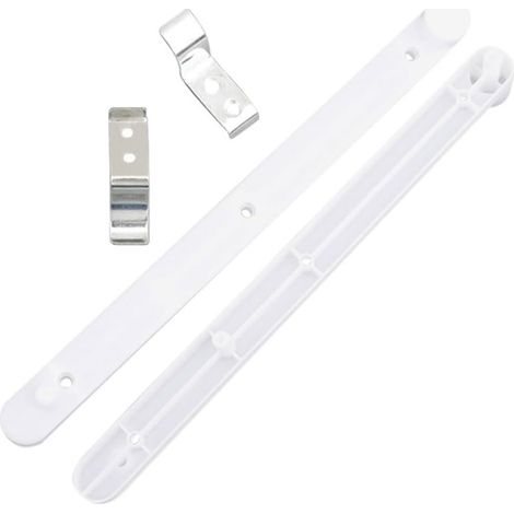 Glissières de tiroir en plastique avec porte relevable et installation (1/5)