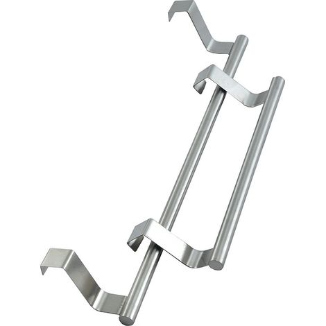 GROOFOO Porte-Serviettes de Salle de Bain Porte Torchon Cuisine Accroche Torchon Porte Serviette pour Porte sans Perçage Porte-Serviettes de Cuisine (2Pcs,23×6.2 & 36×6.2cm) (1/4)