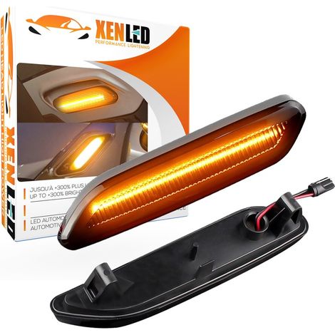 Clignotants Latéraux LED Mini Countryman R60 / Paceman R61 - Version fumée - la paire - Homologué ECE (1/5)