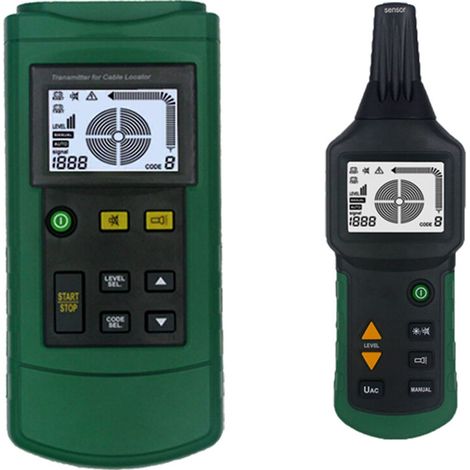 MY6818 AC/DC 12-400 V Professioneller Kabeltester Tracker Finder Kabel Kurzschlussschutzschalter Fehlerdetektor, Mehrfarbig