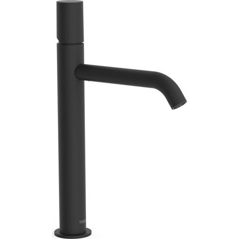 GRIFO MONOMANDO ALTO PARA LAVABO CON VOLANTE (1/2)
