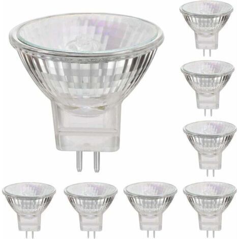 MR11 12V 35W lampes halogènes GU4 base spot 2800K blanc chaud, dimmable ,pack de 8 (1/5)