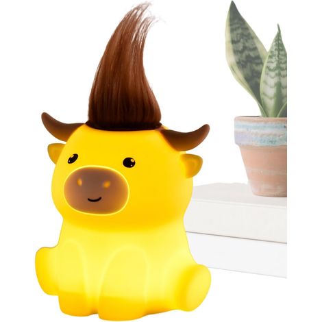 Veilleuse En Silicone Veilleuse de Vache avec 2 Luminosités (1/5)