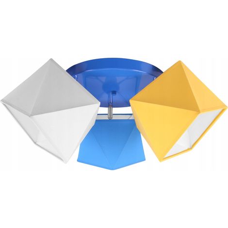 LÁMPARA DE TECHO DIAMANTE para niños COLORES